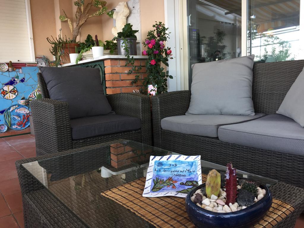 B&B La Terrazza Sul Mare تاورمينا المظهر الخارجي الصورة